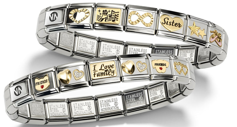 Nomination Gold Charms