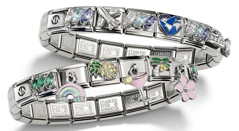 Nomination Silver Charms