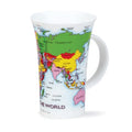 Dunoon Glencoe Map Of The World Mug