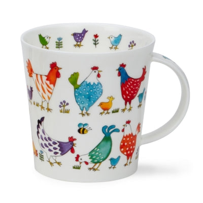 Dunoon Cairngorm Bright Bunch Chicken Mug
