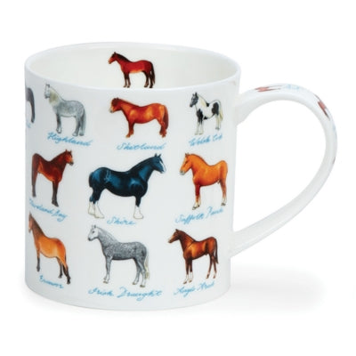 Dunoon Orkney On The Farm Horses Mug