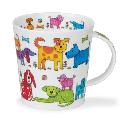 Dunoon Cairngorm Colourful Crew Dog Mug