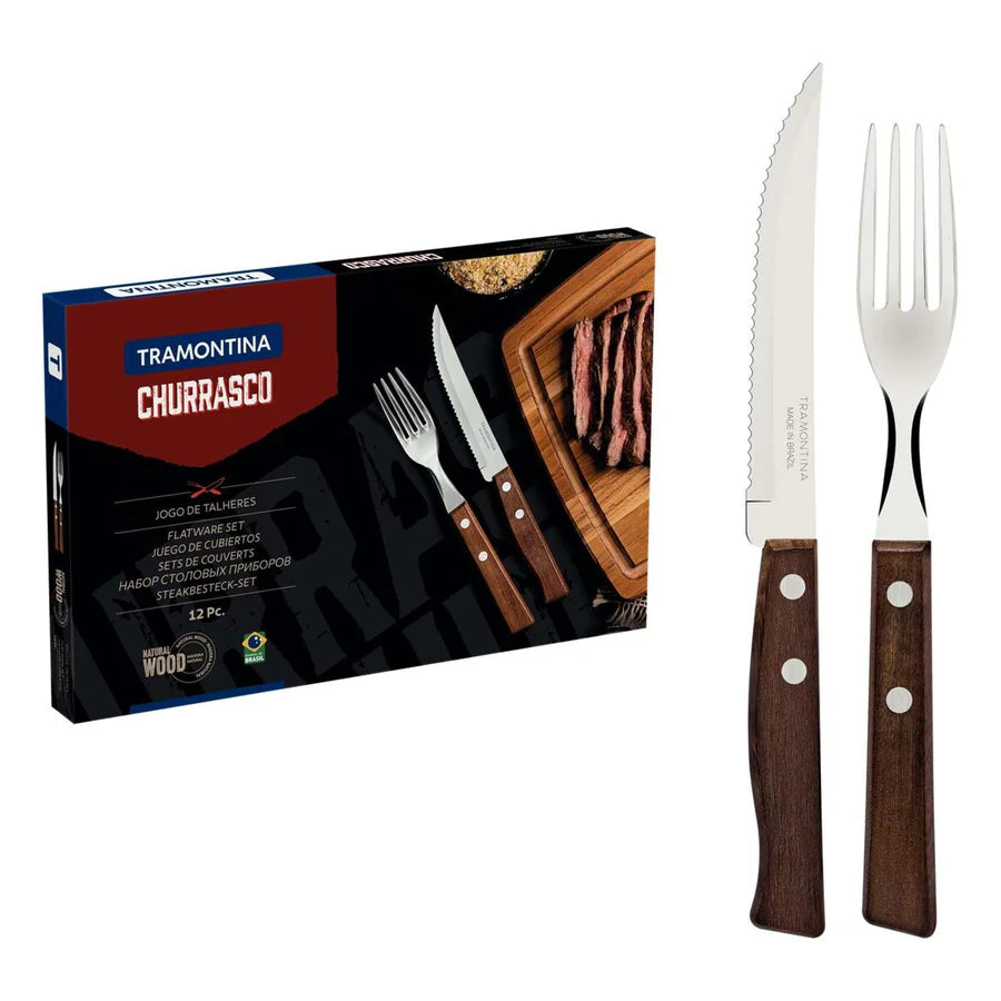 Tramontina Churrasco Cutlery Set 12pc