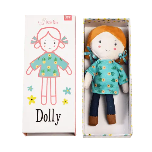 Dolly In A Box Little Paris Rag Doll