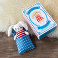 Mini Bunny In A Little Box Soft Toy