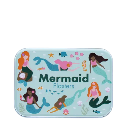 Children's Plasters In A Tin Mermaid 30 Pcs
