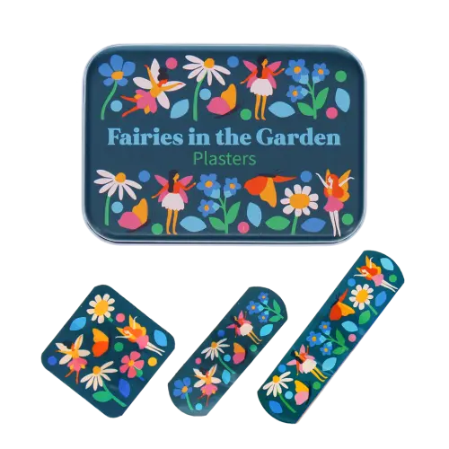 Children's Plasters In A Tin Fairies In The Garden 30 Pcs