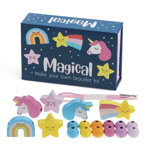 Wooden Bead Bracelet Kit Magical