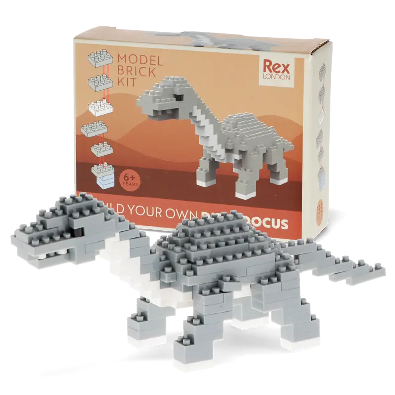 Build Your Own Dinosaur Model Brick Kit Diplodocus