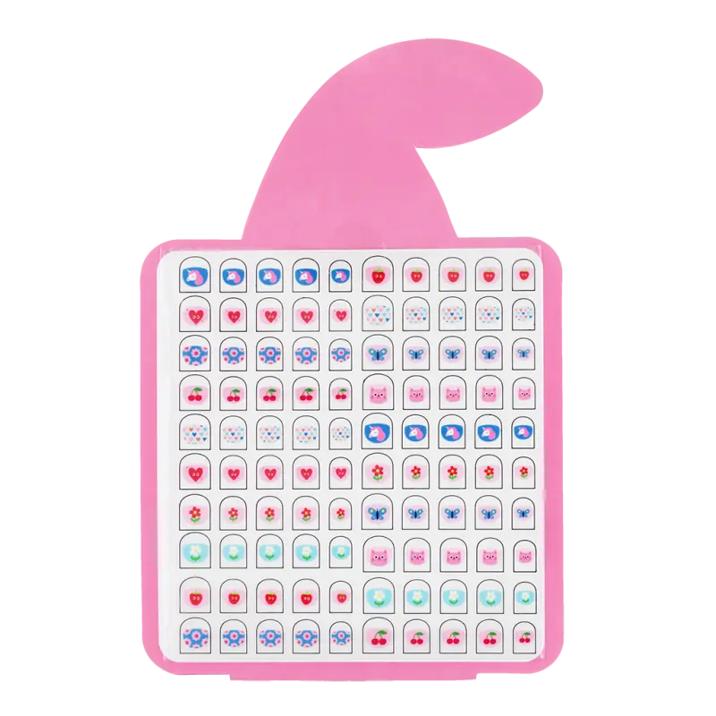 Children's Nail Stickers Cherry Pack Of 100