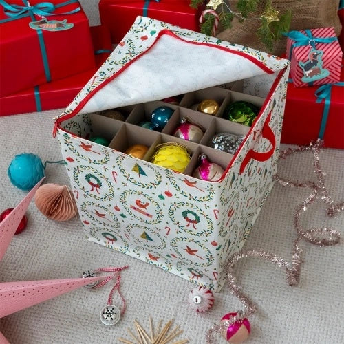 Christmas Bauble Storage Bag Classic Christmas