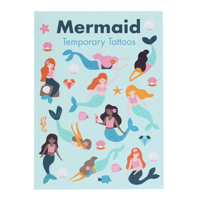 Temporary Tattoos Mermaid