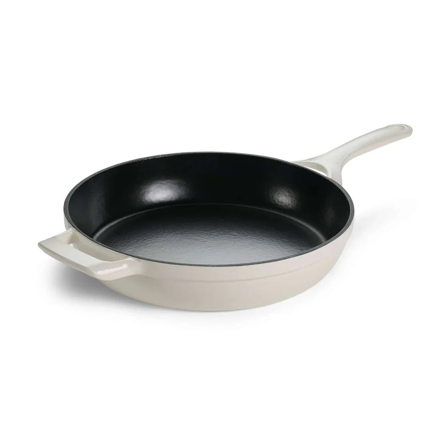 Tramontina Cast Iron Skillet Pan 30cm White