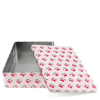 Rectangular Fairy Cake Tin Little Cherry
