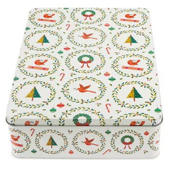 Mince Pie Storage Tin Classic Christmas