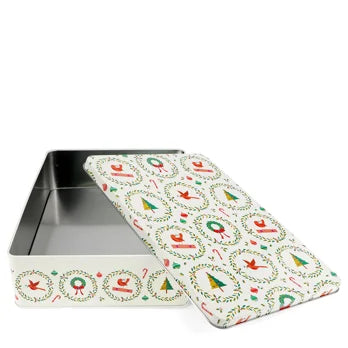 Mince Pie Storage Tin Classic Christmas