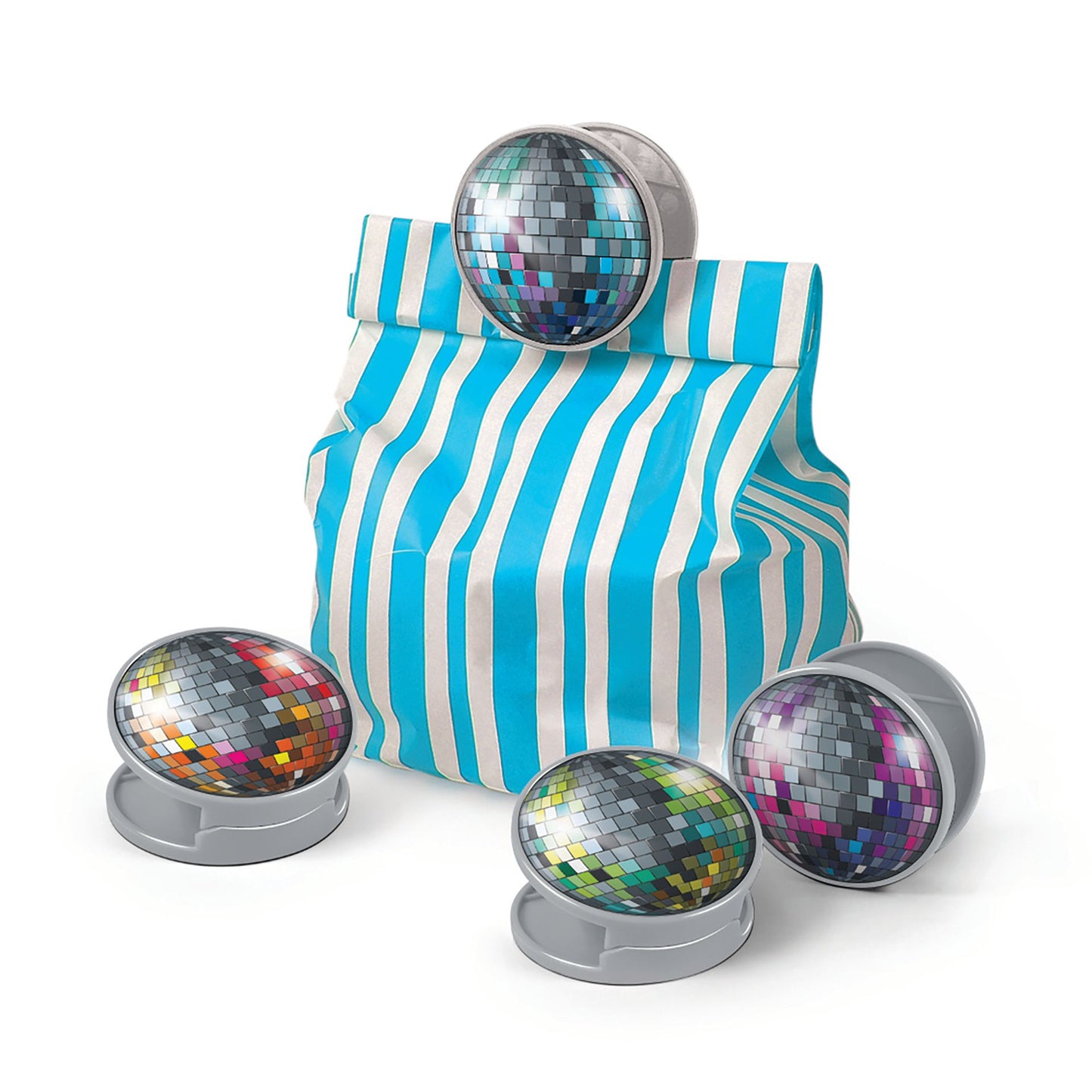 Fred Boogie Bites Disco Ball Bag Clips