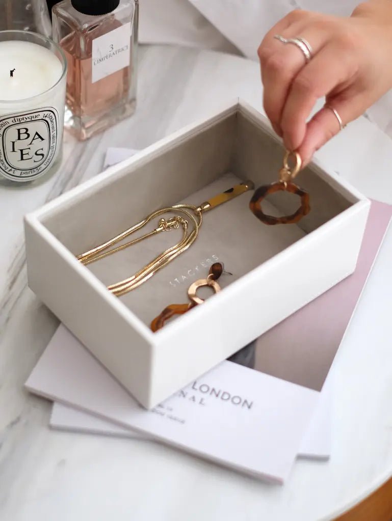 Stackers White Mini Watch And Accessory Layer