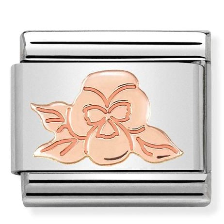 430104/24 Classic, S/steel,Bonded Rose Gold, Violet