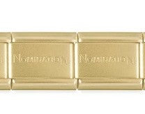 30001/065   MATT Gold Coloured Single link