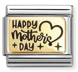 030166/36 030166/36 Classic , steel,18k gold, Happy Mothers Day