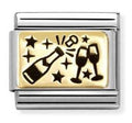 030166/61 Classic PLATES (IC)steel,18k gold Cheers