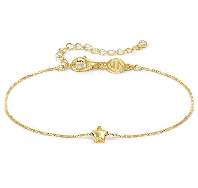 ARMONICA bracelet in 925 sterling silver and cubic zirconia Star Gold