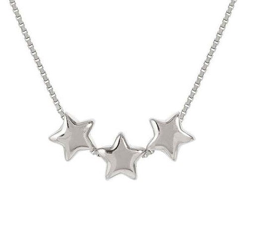 ARMONICA necklace in 925 sterling silver (RICH) and cubic zirconia Star Silver