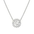 SEIDIVINA necklace in 925 sterling silver and cubic zirconia Silver