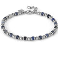 INSTINCTSTYLE Sea Edition bracelet in steel and natural stones SODALITE