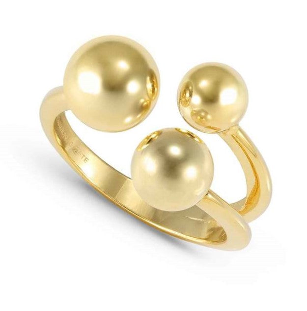FASHION ERA ring in 925 silver Yellow Gold Size 11