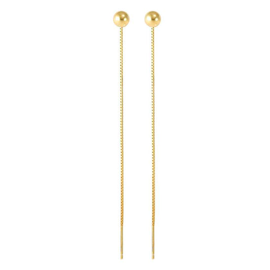 FASHION ERA earrings in 925 silver (PENDANTS) Yellow Gold