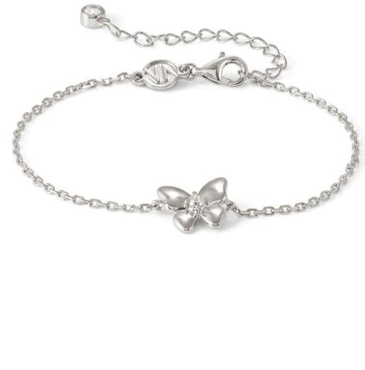 SWEETMADAME bracelet in 925 silver and cubic zirconia Butterfly