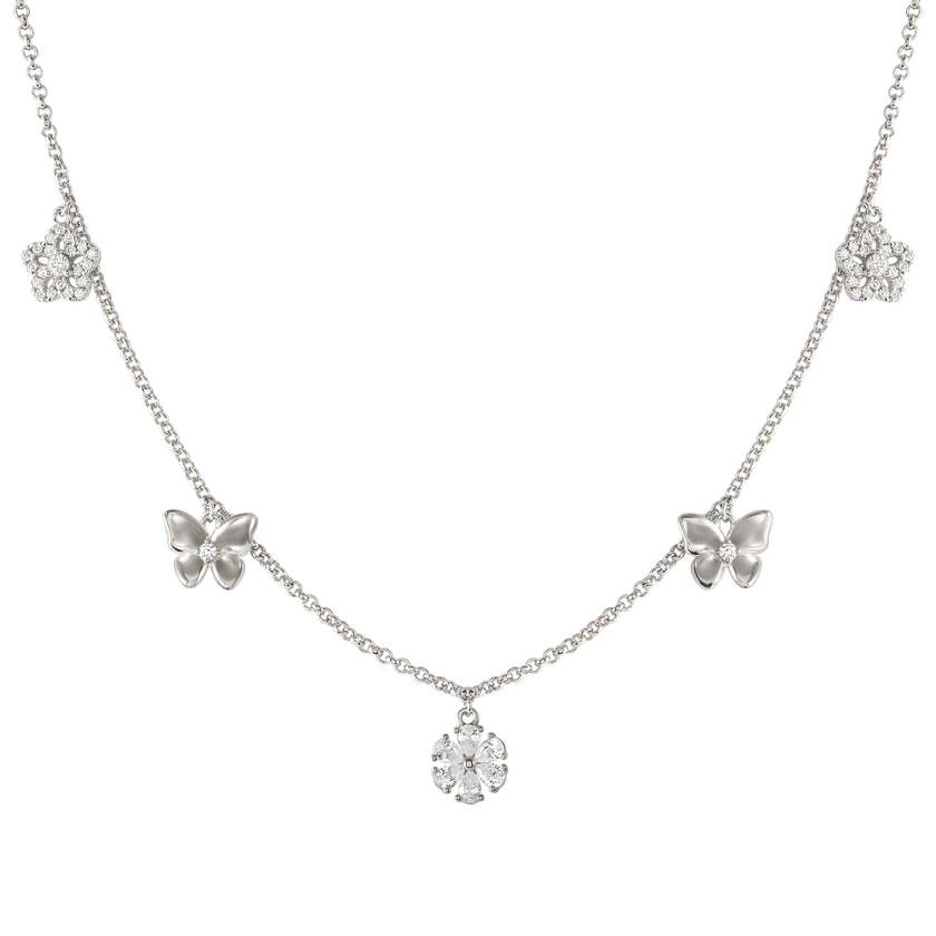SWEETMADAME necklace in 925 silver and cz (PENDANTS) Mixed