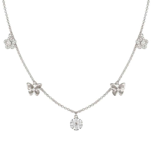 SWEETMADAME necklace in 925 silver and cz (PENDANTS) Mixed