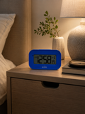 Acctim Kyle Compact Digital Blue Alarm Clock