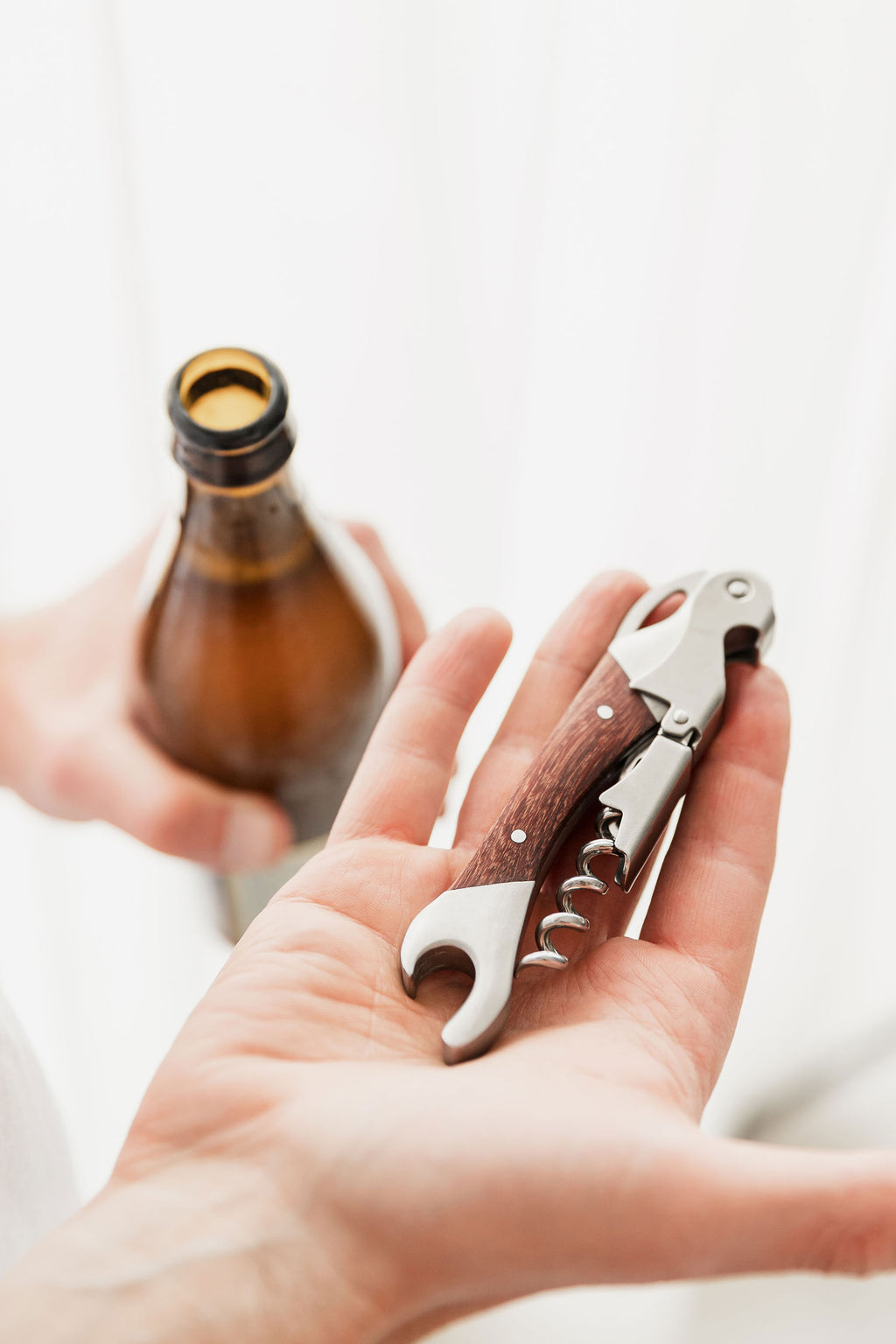 Waiter's Friend Corkscrew Wood & Stainless Steel