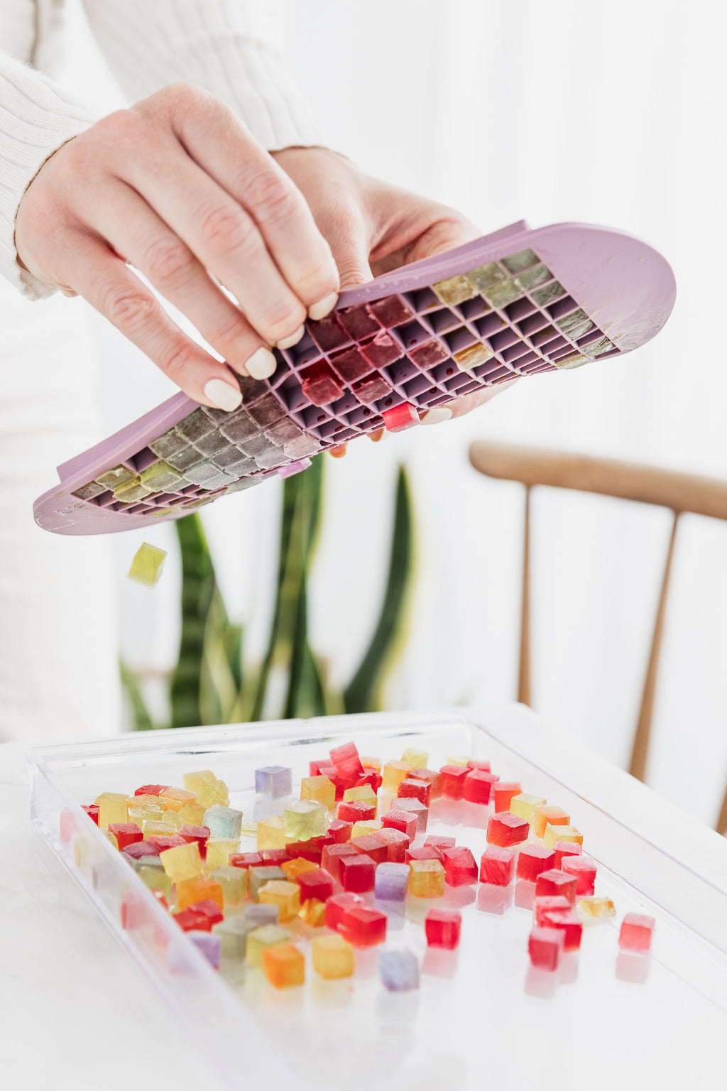 Mini Ice Cube Tray Set of 2