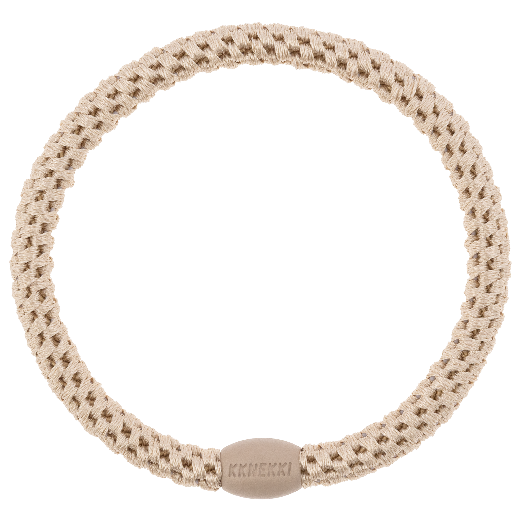 Kknekki Slim Light Beige Hair Tie
