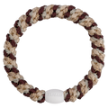 Kknekki Mix Wheat Dark Rust Glitter Hair Tie