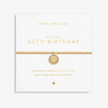 Joma Jewellery A Little 50Th Birthday Gold Plated Bracelet
