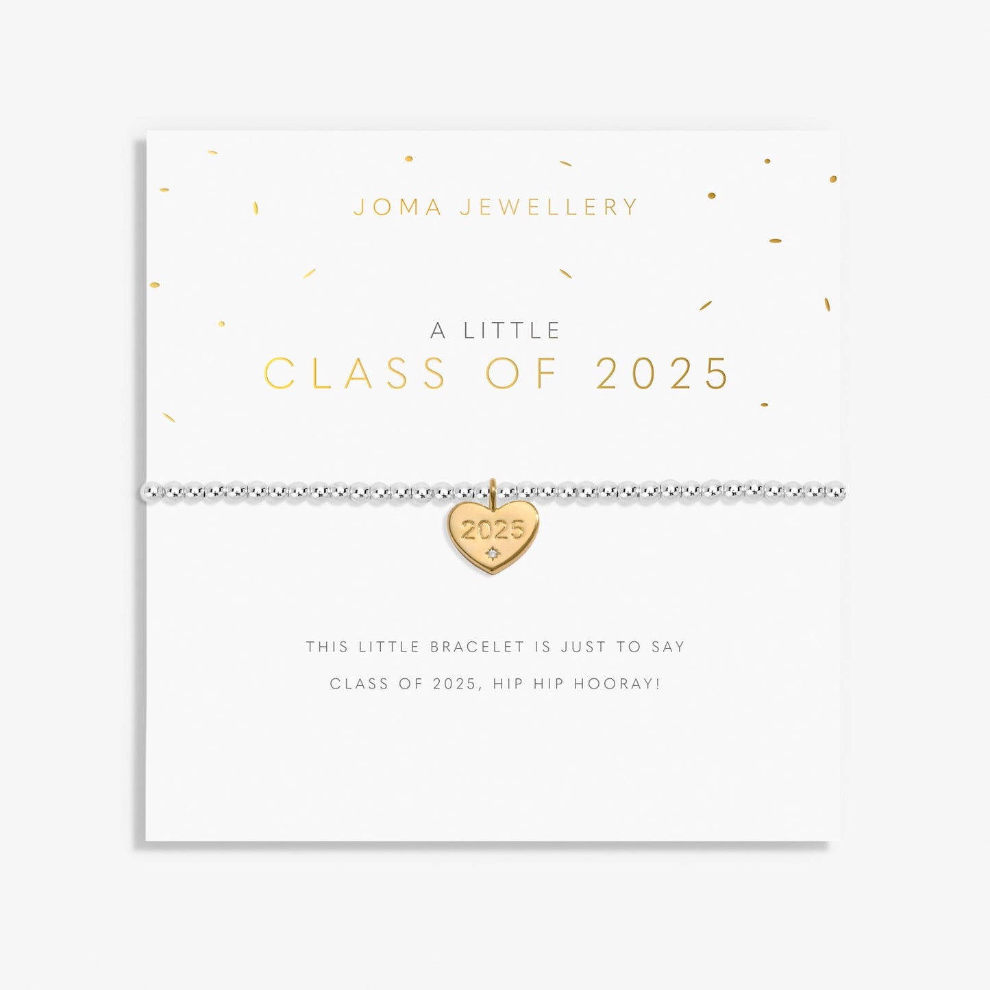 A Little Class Of 2025 Silver & Gold Plated Bracelet