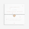 Joma Jewellery Childrens A Little Fabulous Niece Silver And Rose Gold Plated Bracelet