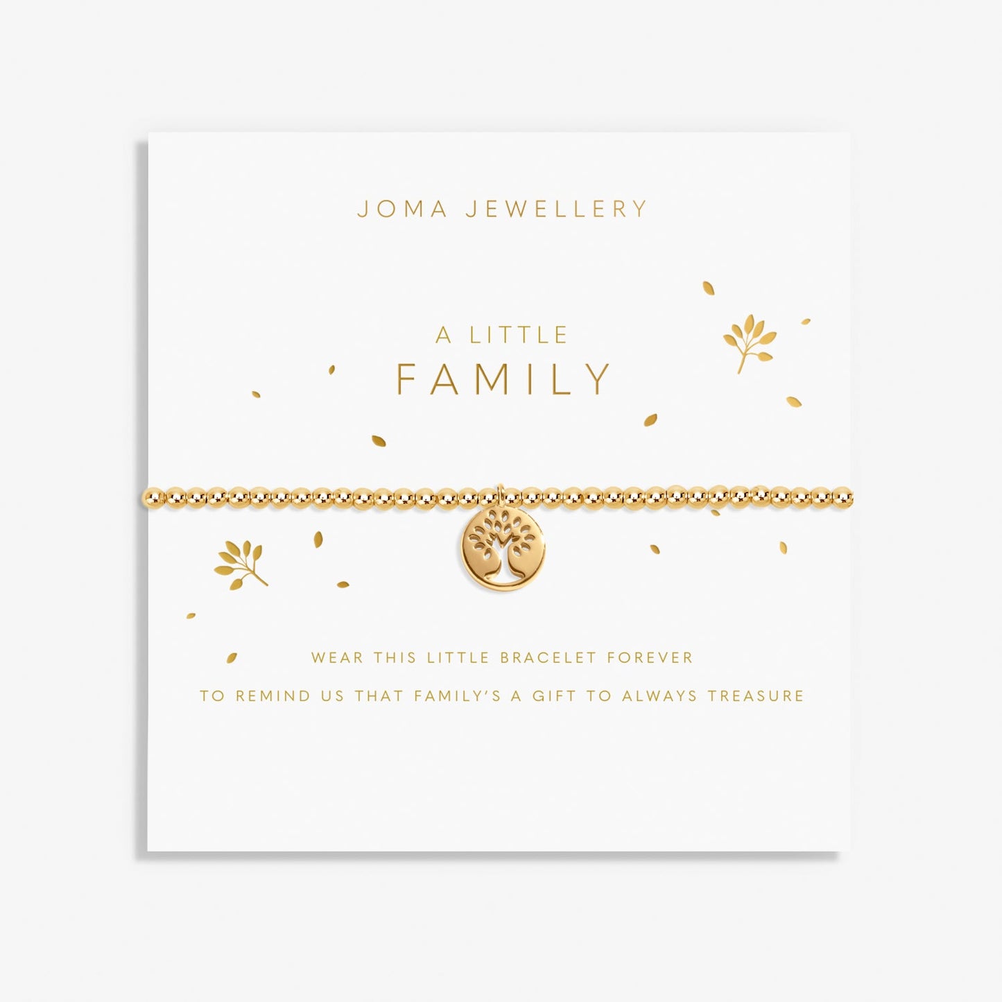 A Little Family Gold Plated Bracelet