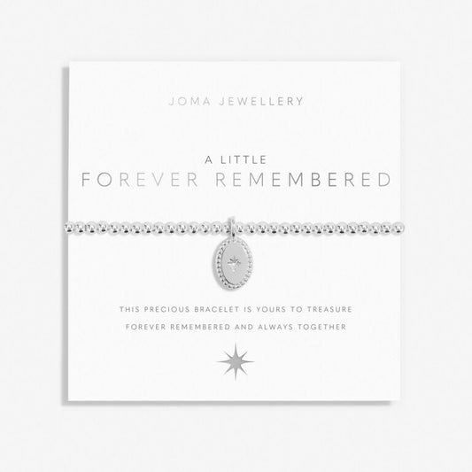 Joma Jewellery A Little Forever Remembered Silver Plated Bracelet
