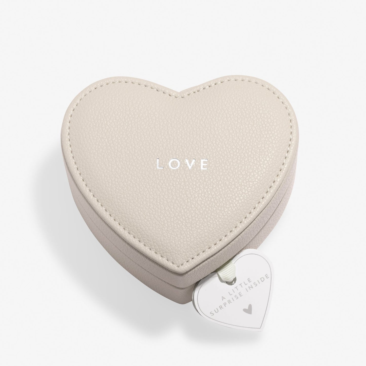 A Little Heart Jewellery Box With Love Silver Plated Bracelet