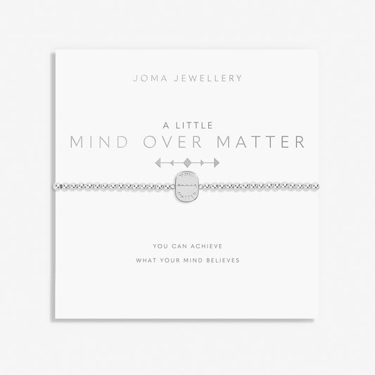 Joma Jewellery A Little Mind Over Matter Silver Plated Bracelet