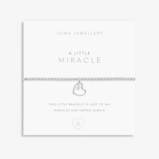 Joma Jewellery A Little Miracle Silver Plated Bracelet