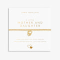 A Little Mother And Daughter Gold Plated Bracelet