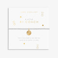 A Little Number One Coach Silver & Gold Plated Bracelet
